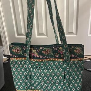 Vera Bradley Women's Green and Multi Bag